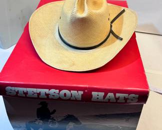 Vintage Stetson Hat - Make sure you go to our HiBid page to see all the items and more pictures.