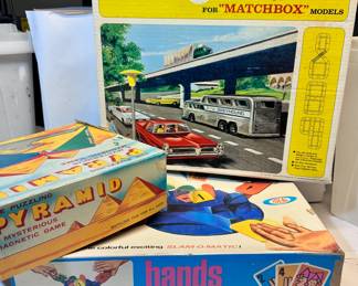 Vintage Matchbox Build a Road - Make sure you go to our HiBid page to see all the items and more pictures.