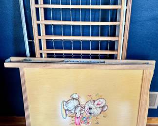 Vintage baby bed - Make sure you go to our HiBid page to see all the items and more pictures.
