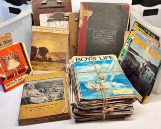 Vintage Sears catalogs, magazines - Make sure you go to our HiBid page to see all the items and more pictures.
