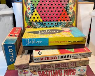 Vintage games - Make sure you go to our HiBid page to see all the items.