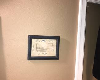 Items Located In The 1st Bedroom