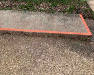 Entry Into The House ~ Be Carful On The Steps!