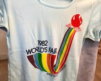 Never worn ladies 1982 Worlds Fair shirt