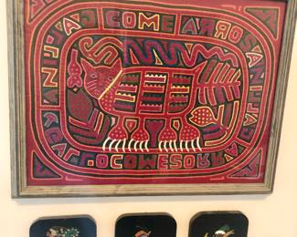 Guatemala and Mexico souvenir art
