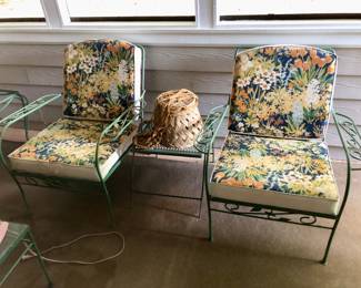 Vintage patio chairs