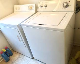 Working washer and dryer
