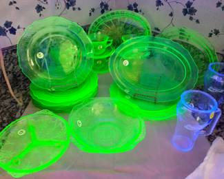 Sweet uranium glass collection