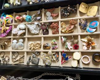 Tons of earrings