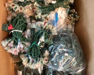 Vintage Christmas lights all tested and working
