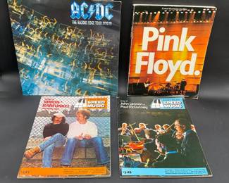Tour Book & Music Books Lot