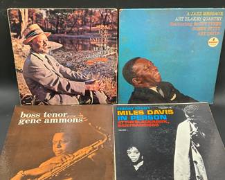 4 Jazz LP's