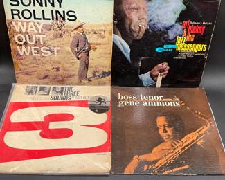 4 Jazz LP's