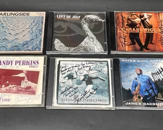 Autographed CD Lot