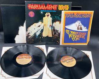 Parliament P Funk LP With Poster & Iron-On Transfer