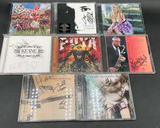 Autographed CD Lot