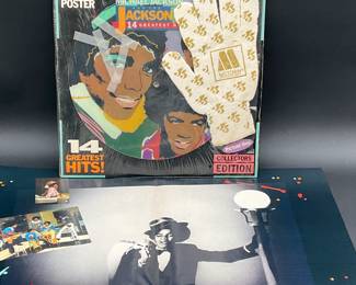 Michael Jackson/Jackson 5 Picture Disc With Glov & Poster