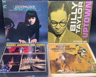 4 Jazz LP's