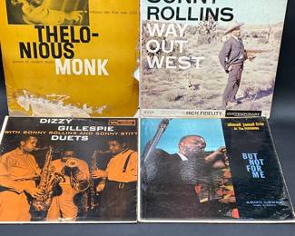 4 Jazz LP's
