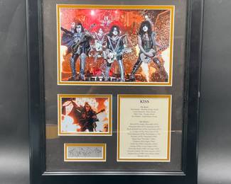 KISS Framed Photos