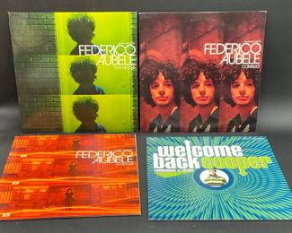 4 Electronic 10" Records
