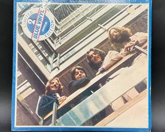 Beatles Limited Ed. Blue Vinyl LP