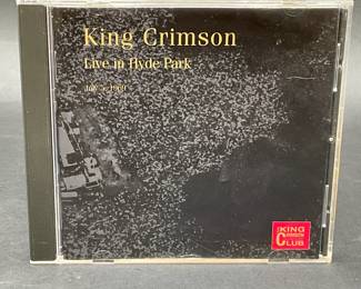 King Crimson Live CD