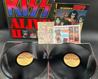 KISS 2xLP with Tattoos, Merch Form & Booklet