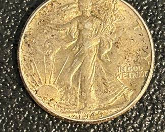 1945 Walking Liberty Half Dollar