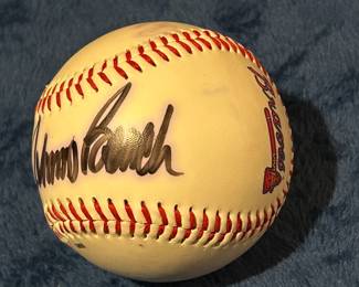 Johnny Bench & Other Players Signed Baseball
