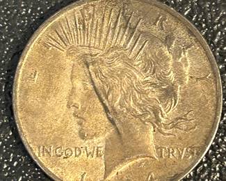 1924 Peace Silver Dollar