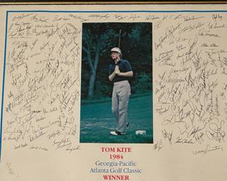 1984 Signed Atlanta Gold Classic Photo