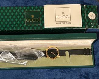 Vintage Gucci Watch w/ Box & Paperwork