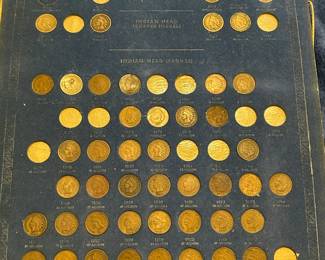 1856 - 1909 Indian Head Pennies