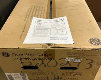 GE Over the Range Microwave Oven - New in Box
