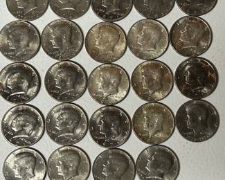 Kennedy Half Dollar Coins