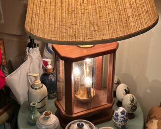 Vintage Indoor Decor and Table Lamp