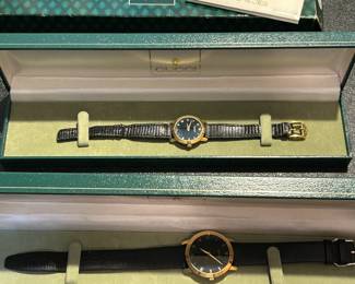 Gucci 4500M and 4500L Watches in Case