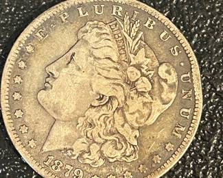 1879 Morgan Silver Dollar