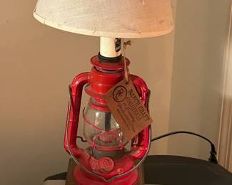 Antique Ranch Craft Lantern Lamp