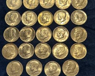 Kennedy Half Dollar Coins