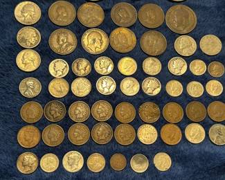 Assorted Coins from the Early 1900's