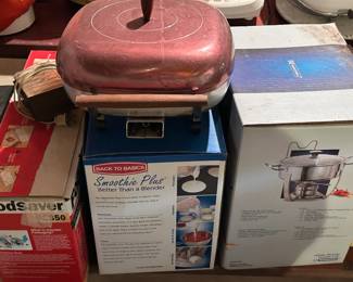 Kitchen and Household Appliances Still in Box