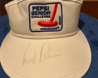 Arnold Palmer Signed Golf Visor