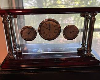 Time, Temp and Wind Desktop Clock