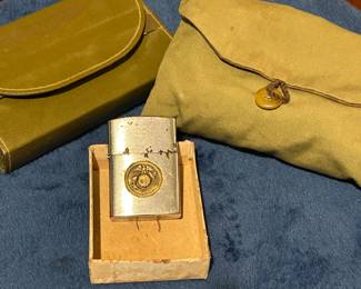 Vintage Marine Corp Zippo Lighter