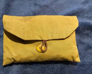 Vintage Military Issued Sewing Kit w/ Original Thread and Patches