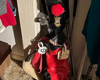 Golf Bag and Clubs