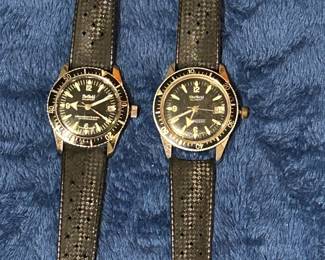 Pair of Vintage Sheffield Divers Sport Watches