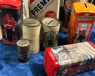 Vintage Advertising Tins and Cans